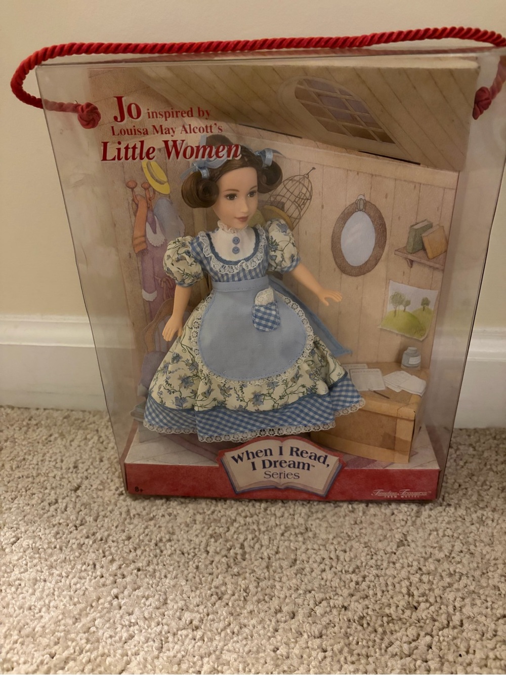 Jo / Little Women Doll in When I Read, I Dream Series